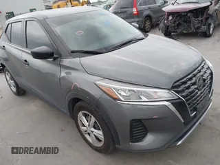 2021 Nissan Kicks S z VIN 3N1CP5BV9ML469095, wystawiony jako IAAI lot #42279031 z przebiegiem 88 731 mil mil oraz . Historia ofert i sprzedaży dostępna na DreamBid. Obrazek 1.
