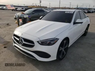 2022 Mercedes-Benz C 300 z VIN W1KAF4GB8NR016943, wystawiony jako Copart lot #36176613 z przebiegiem 21 591 mil mil oraz . Historia ofert i sprzedaży dostępna na DreamBid. Obrazek 1.