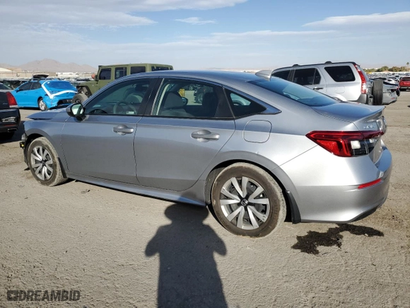 2023 Honda Civic Sedan LX with VIN 2HGFE2F29PH542401, listed as a Copart auction lot 76079854 with 17,879 mi miles and Salvage Title. Bid and sale history available at carsss.com. Image 2.