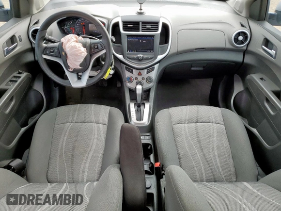 2018 Chevrolet Sonic LT with VIN 1G1JD5SHXJ4118102, listed as a Copart auction lot 60783855 with 63,607 mi miles and Salvage title. Bid and sale history available at DreamBid. Image 8.