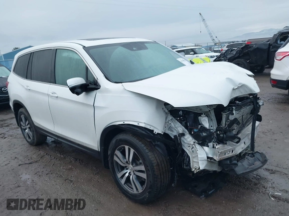 2017 Honda Pilot EX-L z VIN 5FNYF6H64HB084561, wystawiony jako IAAI lot #41158978 z przebiegiem 75 820 mil mil oraz . Historia ofert i sprzedaży dostępna na DreamBid. Obrazek 1.