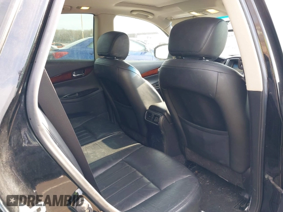 2008 Infiniti EX Journey with VIN JNKAJ09F58M355323, listed as a IAAI auction lot 41698756 with 124,829 mi miles and . Bid and sale history available at DreamBid. Image 8.
