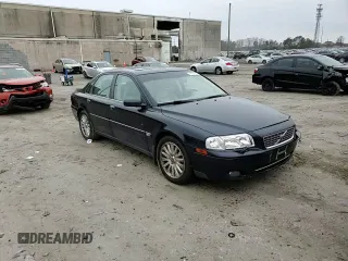 2006 Volvo S80 with VIN YV1TS592561441631, listed as a Copart auction lot 44127585 with 215,682 mi miles and Salvage title. Bid and sale history available at DreamBid. Image 10.