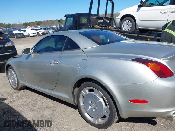 2002 Lexus SC with VIN JTHFN48Y720028912, listed as a IAAI auction lot 41810756 with 80,036 mi miles. Bid and sale history available at carsss.com. Image 14.