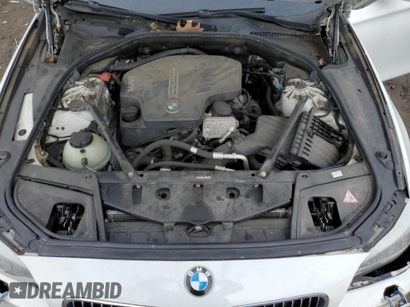 2012 BMW 5 Series 528i xDrive with VIN WBAXH5C58CDW04403, listed as a Copart auction lot 47270655 with Not Provided miles and Salvage Title. Bid and sale history available at DreamBid. Image 11.