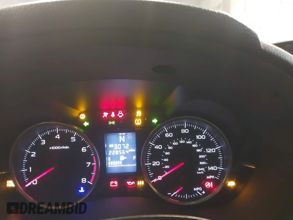 2015 Subaru Impreza with VIN JF1GJAA69FH006898, listed as a IAAI auction lot 41683006 with 228,564 mi miles and . Bid and sale history available at DreamBid. Image 7.