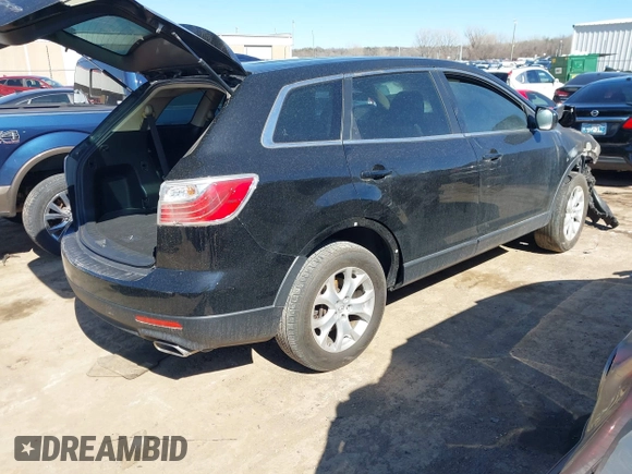 2012 Mazda CX-9 Touring with VIN JM3TB2CA7C0345836, listed as a IAAI auction lot 41722489 with Not Provided miles and . Bid and sale history available at carsss.com. Image 4.