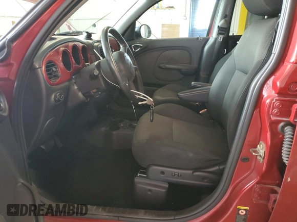 2005 Chrysler PT Cruiser Limited with VIN 3C8FY68B25T583529, listed as a Copart auction lot 74247694 with 140,246 mi miles and Salvage Title. Bid and sale history available at carsss.com. Image 7.