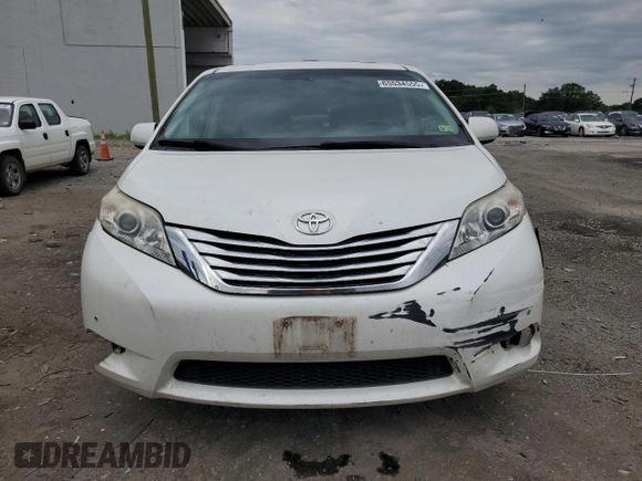 2011 Toyota Sienna XLE with VIN 5TDDK3DC6BS004295, listed as a Copart auction lot 65534555 with 195,143 mi miles and Clean title. Bid and sale history available at DreamBid. Image 5.