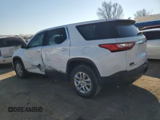 2018 Chevrolet Traverse with VIN 1GNEREKW8JJ281199, listed as a Copart auction lot 42822565 with 122,435 mi miles and Salvage title. Bid and sale history available at DreamBid. Image 2.