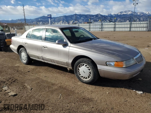 1995 Lincoln Continental with VIN 1LNLM97V4SY691749, listed as a Copart auction lot 41815915 with 69,582 mi miles and Salvage Title. Bid and sale history available at carsss.com. Image 4.