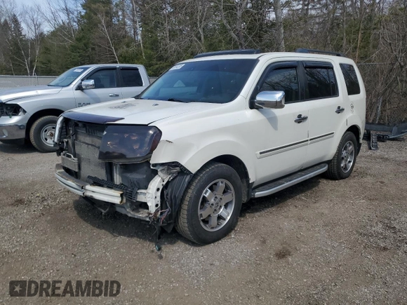 2011 Honda Pilot Touring with VIN 5FNYF4H9XBB501591, listed as a Copart auction lot 53694265 with 244,844 mi miles and Salvage Title. Bid and sale history available at DreamBid. Image 1.