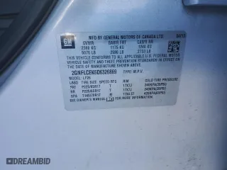 2013 Chevrolet Equinox LS with VIN 2GNFLCEK6D6326869, listed as a Copart auction lot 45146865 with 95,537 mi miles and Salvage Title. Bid and sale history available at carsss.com. Image 14.