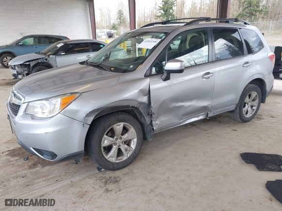 2015 Subaru Forester 2.5i Premium with VIN JF2SJADC9FH813493, listed as a IAAI auction lot 41893268 with 78,495 mi miles. Bid and sale history available at carsss.com. Image 18.