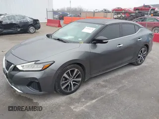 2019 Nissan Maxima SV with VIN 1N4AA6AV2KC364328, listed as a IAAI auction lot 41509374 with 55,514 mi miles. Bid and sale history available at carsss.com. Image 2.