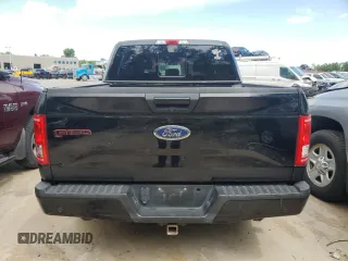 2017 Ford F-150 XL with VIN 1FTEW1EG2HFB10265, listed as a Copart auction lot 59594285 with 125,606 mi miles and Salvage title. Bid and sale history available at DreamBid. Image 6.