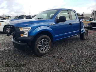 2017 Ford F-150 XL with VIN 1FTFX1EF8HKD34527, listed as a Copart auction lot 86733584 with 123,391 mi miles and Salvage Title. Bid and sale history available at carsss.com. Image 1.