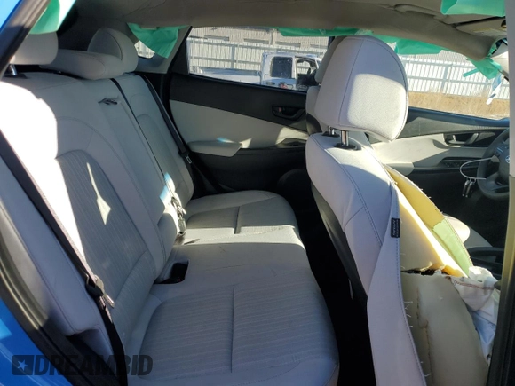2022 Hyundai Kona SEL with VIN KM8K6CAB8NU922987, listed as a Copart auction lot 43413165 with 44,362 mi miles and Salvage Title. Bid and sale history available at DreamBid. Image 11.