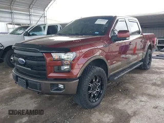 2015 Ford F-150 XLT with VIN 1FTEW1EG9FKE15735, listed as a IAAI auction lot 42102887 with 182,194 mi miles and . Bid and sale history available at DreamBid. Image 2.