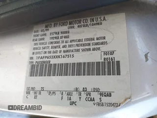 1999 Ford Contour with VIN 1FAFP653XXK167515, listed as a IAAI auction lot 42745231 with 144,236 mi miles and . Bid and sale history available at DreamBid. Image 9.