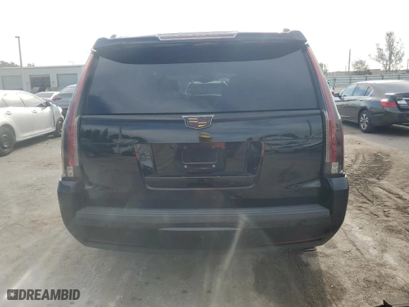2016 Cadillac Escalade Luxury Collection with VIN 1GYS4BKJ6GR159233, listed as a Copart auction lot 71221884 with 100,846 mi miles and Salvage Title. Bid and sale history available at carsss.com. Image 6.