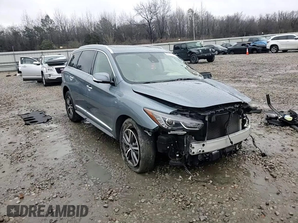 2019 Infiniti QX60 Luxe с VIN 5N1DL0MN0KC503135, выставлен на аукционе Copart как лот 87714715 с пробегом 111 781 миль миль и Списание • Salvage title. История ставок и продаж доступна на DreamBid. Изображение 11.