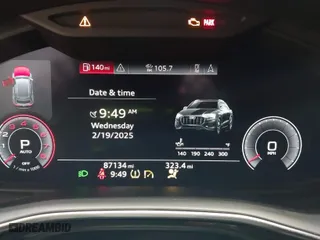 2019 Audi Q8 Premium Plus with VIN WA1BVAF16KD042730, listed as a IAAI auction lot 41610719 with 87,134 mi miles. Bid and sale history available at carsss.com. Image 7.