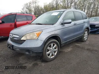 2008 Honda CR-V EX-L with VIN JHLRE48798C027664, listed as a IAAI auction lot 42033349 with 1 mi miles. Bid and sale history available at carsss.com. Image 2.