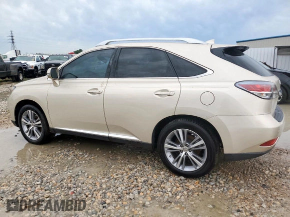 2015 Lexus RX 350 с VIN 2T2ZK1BA5FC175965, выставлен на аукционе Copart как лот 58581505 с пробегом 48 217 миль миль и Списание • Salvage title. История ставок и продаж доступна на DreamBid. Изображение 2.