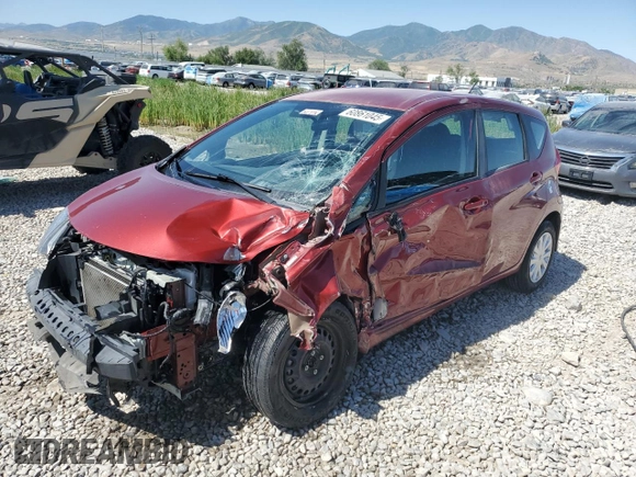 2019 Nissan Note SV with VIN 3N1CE2CPXKL361375, listed as a Copart auction lot 60861045 with 74,667 mi miles and Salvage title. Bid and sale history available at DreamBid. Image 1.