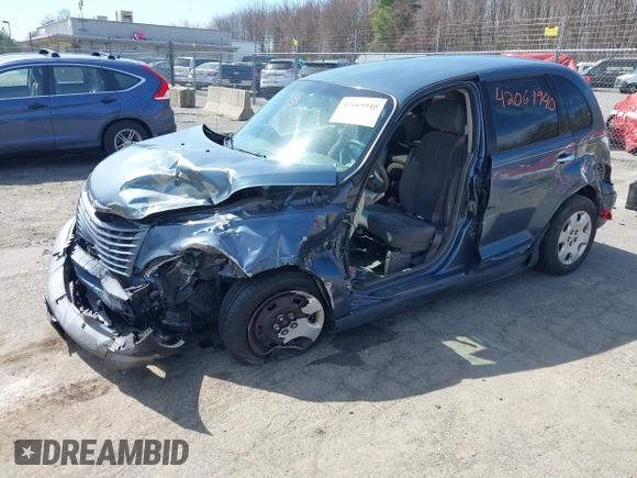 2003 Chrysler PT Cruiser with VIN 3C4FY48B13T594105, listed as a IAAI auction lot 42069940 with 154,343 mi miles. Bid and sale history available at carsss.com. Image 2.
