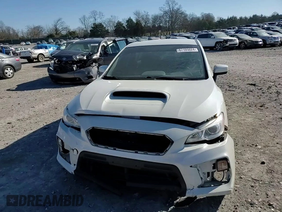 2021 Subaru WRX with VIN JF1VA1A6XM9812456, listed as a Copart auction lot 87105024 with 78,224 mi miles and Salvage Title. Bid and sale history available at carsss.com. Image 10.