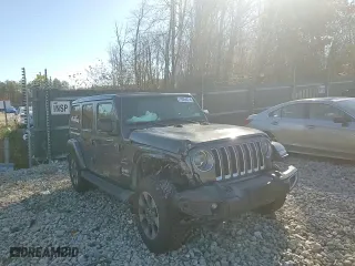 2018 Jeep Wrangler Unlimited Sahara with VIN 1C4HJXEN4JW273079, listed as a Copart auction lot 78064814 with 133,907 mi miles and Salvage Title. Bid and sale history available at carsss.com. Image 12.