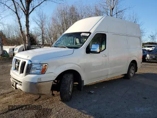 2012 Nissan NV SV z VIN 1N6BF0LY9CN116777, wystawiony jako Copart lot #45155225 z przebiegiem 159 708 mil mil oraz Szkoda całkowita • Salvage title. Historia ofert i sprzedaży dostępna na DreamBid. Obrazek 1.