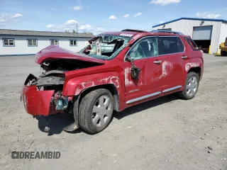 2013 GMC Terrain Denali z VIN 2GKFLZE39D6158556, wystawiony jako Copart lot #55309095 z przebiegiem Nie podano mil oraz Szkoda całkowita • Salvage title. Historia ofert i sprzedaży dostępna na DreamBid. Obrazek 1.