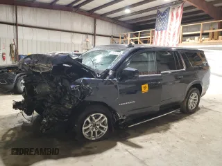 2024 Chevrolet Suburban LT with VIN 1GNSKCKD8RR201147, listed as a Copart auction lot 45053965 with Not Provided miles and Salvage Title. Bid and sale history available at DreamBid. Image 1.
