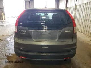 2013 Honda CR-V EX with VIN 2HKRM4H55DH648896, listed as a Copart auction lot 55533645 with 168,361 mi miles and Salvage Title. Bid and sale history available at DreamBid. Image 6.