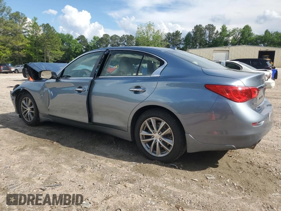 2017 Infiniti Q50 Signature Edition z VIN JN1EV7AR4HM838908, wystawiony jako Copart lot #56947255 z przebiegiem 122 764 mil mil oraz Czysty tytuł • Clean title. Historia ofert i sprzedaży dostępna na DreamBid. Obrazek 2.