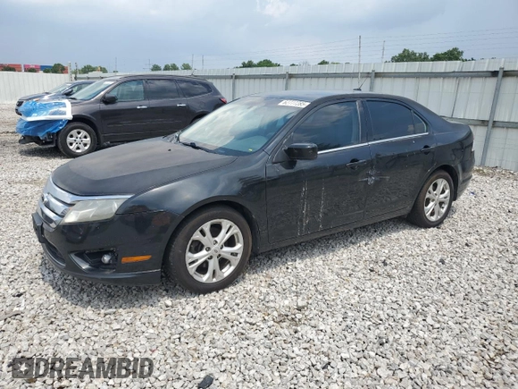 2012 Ford Fusion SE with VIN 3FAHP0HA1CR304105, listed as a Copart auction lot 62777285 with 220,306 mi miles and Clean title. Bid and sale history available at DreamBid. Image 1.