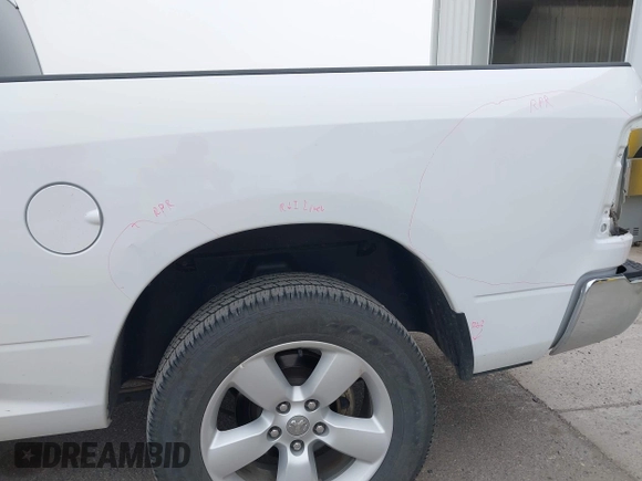 2024 Ram 1500 SLT with VIN 1C6RR7GG3RS157779, listed as a IAAI auction lot 42488148 with 34,814 mi miles and . Bid and sale history available at DreamBid. Image 17.