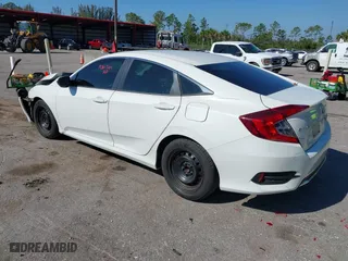 2019 Honda Civic Sedan LX with VIN 2HGFC2F60KH515136, listed as a IAAI auction lot 41794716 with 57,747 mi miles. Bid and sale history available at carsss.com. Image 3.