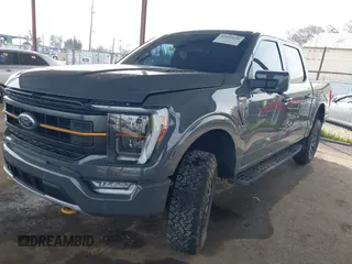 2021 Ford F-150 XL with VIN 1FTEW1E80MFD01797, listed as a IAAI auction lot 41666630 with 25,019 mi miles. Bid and sale history available at carsss.com. Image 2.