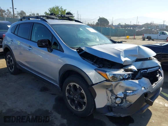 2021 Subaru Crosstrek Premium with VIN JF2GTAPC9M8321474, listed as a IAAI auction lot 42637682 with 34,920 mi miles and . Bid and sale history available at DreamBid. Image 1.