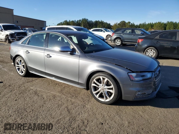 2014 Audi S4 Premium Plus with VIN WAUDGAFL2EA104282, listed as a Copart auction lot 81673004 with 164,964 mi miles and Salvage Title. Bid and sale history available at carsss.com. Image 4.