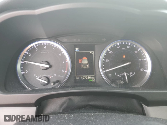 2018 Toyota Highlander Limited with VIN 5TDYZRFH3JS237171, listed as a Copart auction lot 50237545 with 107,256 mi miles and Salvage title. Bid and sale history available at DreamBid. Image 9.