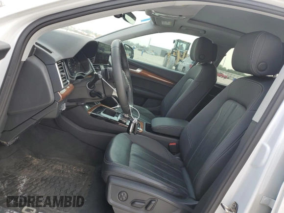 2021 Audi Q5 with VIN WA1AABFY3M2078576, listed as a Copart auction lot 55746134 with 56,350 mi miles and Clean title. Bid and sale history available at DreamBid. Image 7.