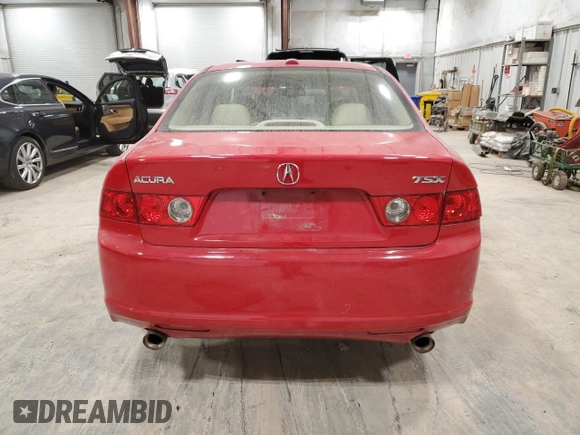 2006 Acura TSX with VIN JH4CL96876C038823, listed as a Copart auction lot 52585445 with 113,530 mi miles and Clean Title. Bid and sale history available at carsss.com. Image 6.
