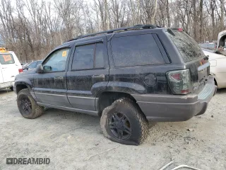 2002 Jeep Grand Cherokee Laredo with VIN 1J4GW48N72C207629, listed as a Copart auction lot 44363005 with 0 mi miles and Salvage Title. Bid and sale history available at carsss.com. Image 2.