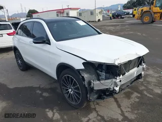 2021 Mercedes-Benz GLC with VIN W1N0G8DB7MV267370, listed as a IAAI auction lot 41069078 with 35,028 mi miles. Bid and sale history available at carsss.com. Image 1.