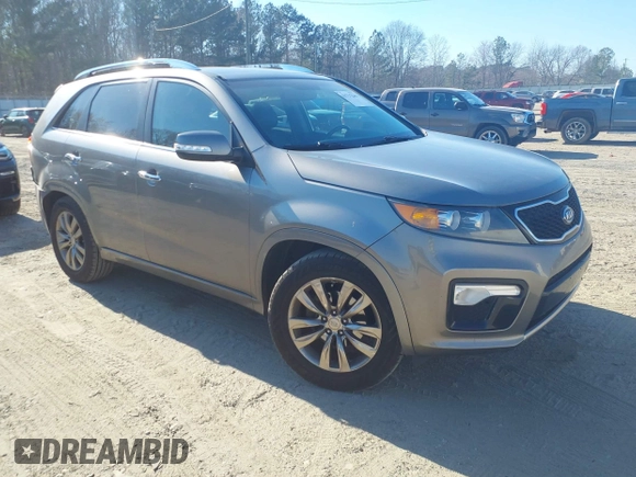 2012 Kia Sorento SX with VIN 5XYKW4A25CG196627, listed as a IAAI auction lot 41717846 with 219,194 mi miles. Bid and sale history available at carsss.com. Image 1.